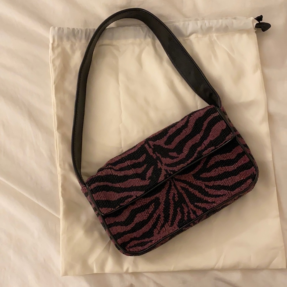 STAUD Tommy Bag in Zebra